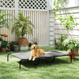 PawFuzzy Veehoo Cooling Elevated Elevated Dog Bed Large Breed Outdoor Cot