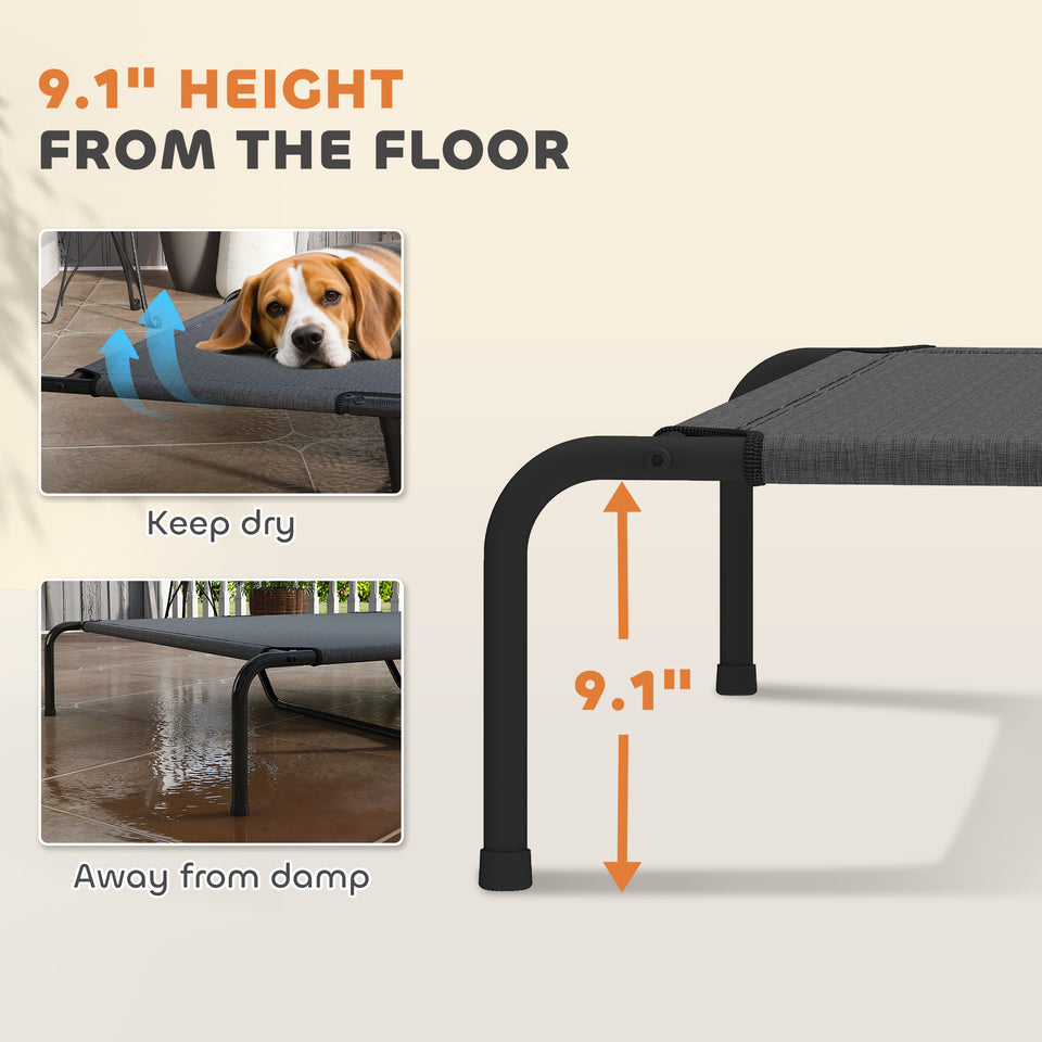 PawFuzzy Veehoo Cooling Elevated Elevated Dog Bed Large Breed Outdoor Cot