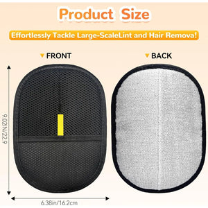 Pet Hair Removal Grooming Gloves – Easy Fur Cleaner for Home