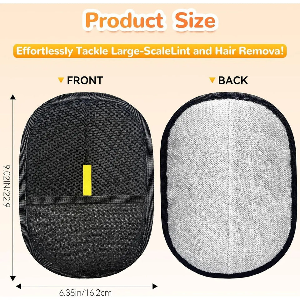 Pet Hair Removal Grooming Gloves – Easy Fur Cleaner for Home