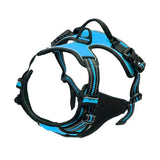 PawFuzzy No Pull Dog Harness – Reflective Front Clip & Handle for Large Dogs