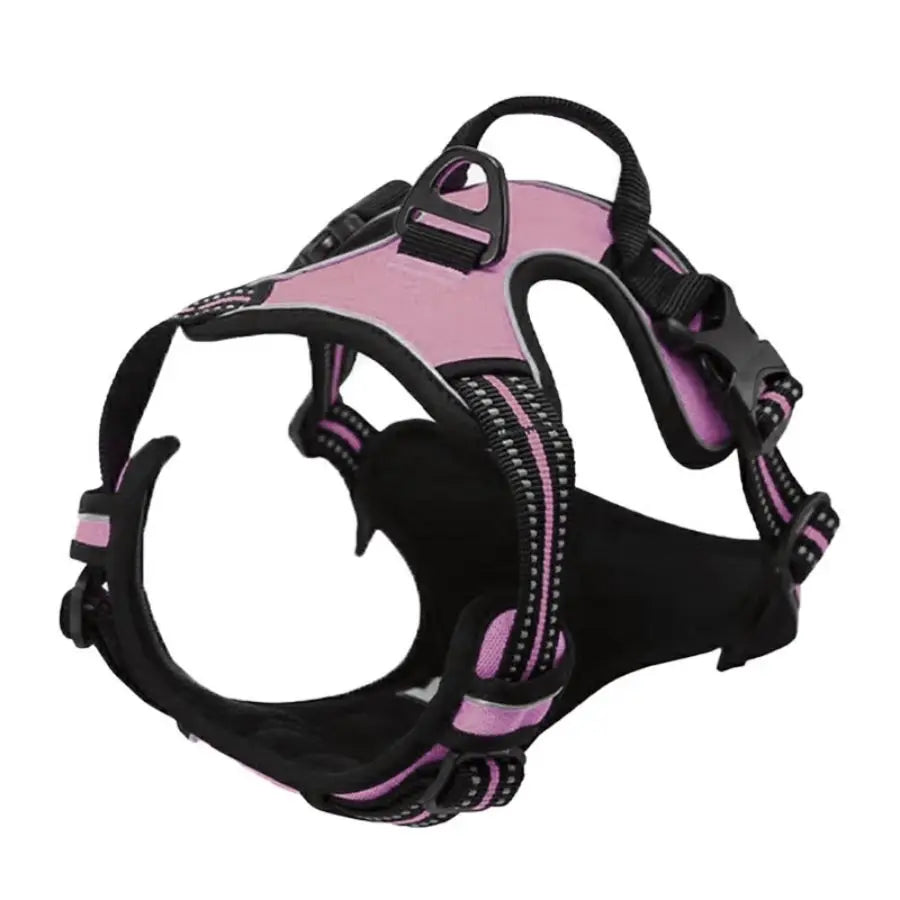 No Pull Dog Harness – Reflective Front Clip & Handle for Large Dogs