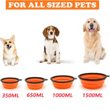 PawFuzzy Portable Dog Water Bottle & Food container – 2-in-1 Travel Feeder