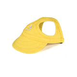 PawFuzzy Adjustable Dog Sun Cap with Ear Holes – Breathable UV Protection Hat