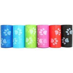 Leak-Proof Dog Poop Bags Rolls Strong Odor Control Pet Waste Bags