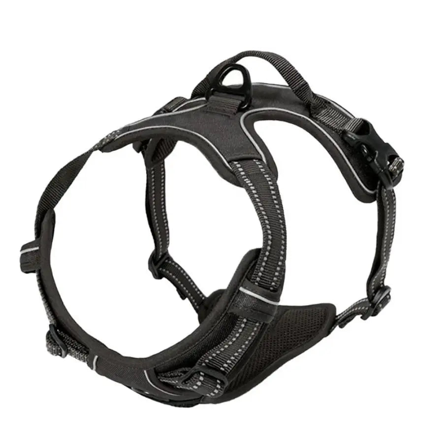No Pull Dog Harness – Reflective Front Clip & Handle for Large Dogs