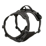 PawFuzzy No Pull Dog Harness – Reflective Front Clip & Handle for Large Dogs