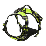PawFuzzy No Pull Dog Harness – Reflective Front Clip & Handle for Large Dogs