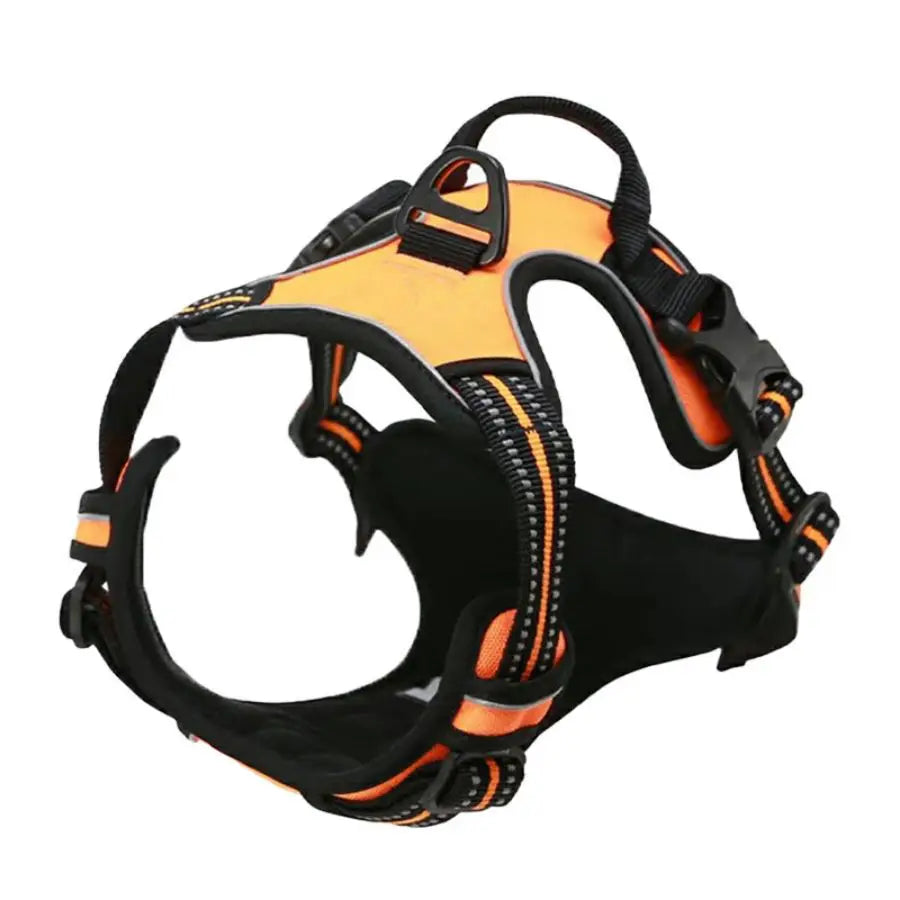No Pull Dog Harness – Reflective Front Clip & Handle for Large Dogs