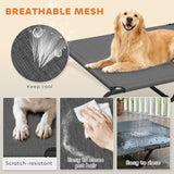 PawFuzzy Veehoo Cooling Elevated Elevated Dog Bed Large Breed Outdoor Cot