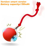Interactive automatic rolling dog ball toy for active pets