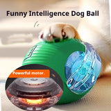 Smart dog ball with obstacle avoidance for continuous play